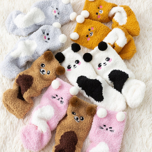 Fuzzy Socks Winter Warm Fleece